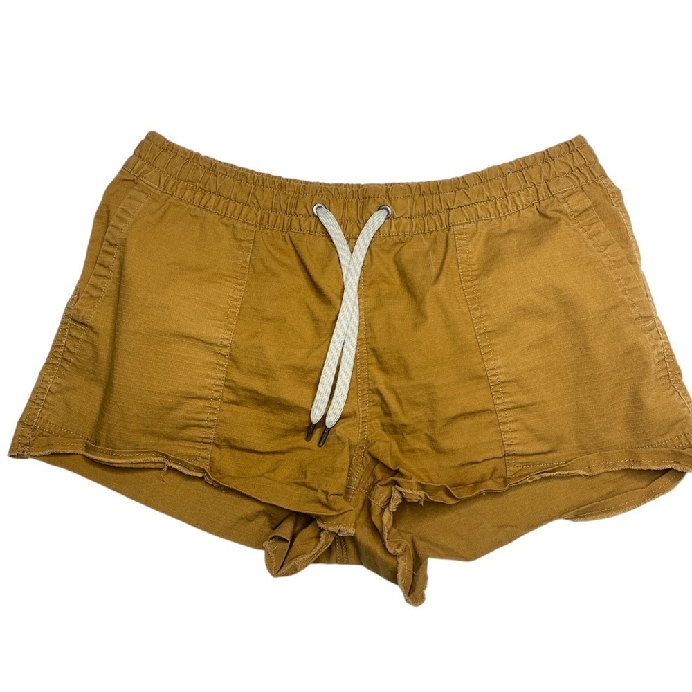 Vuori Women's Athletic Brown Shorts with Drawstring small